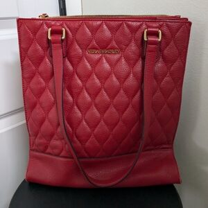Vera Bradley Quilted Leather Nora Tote